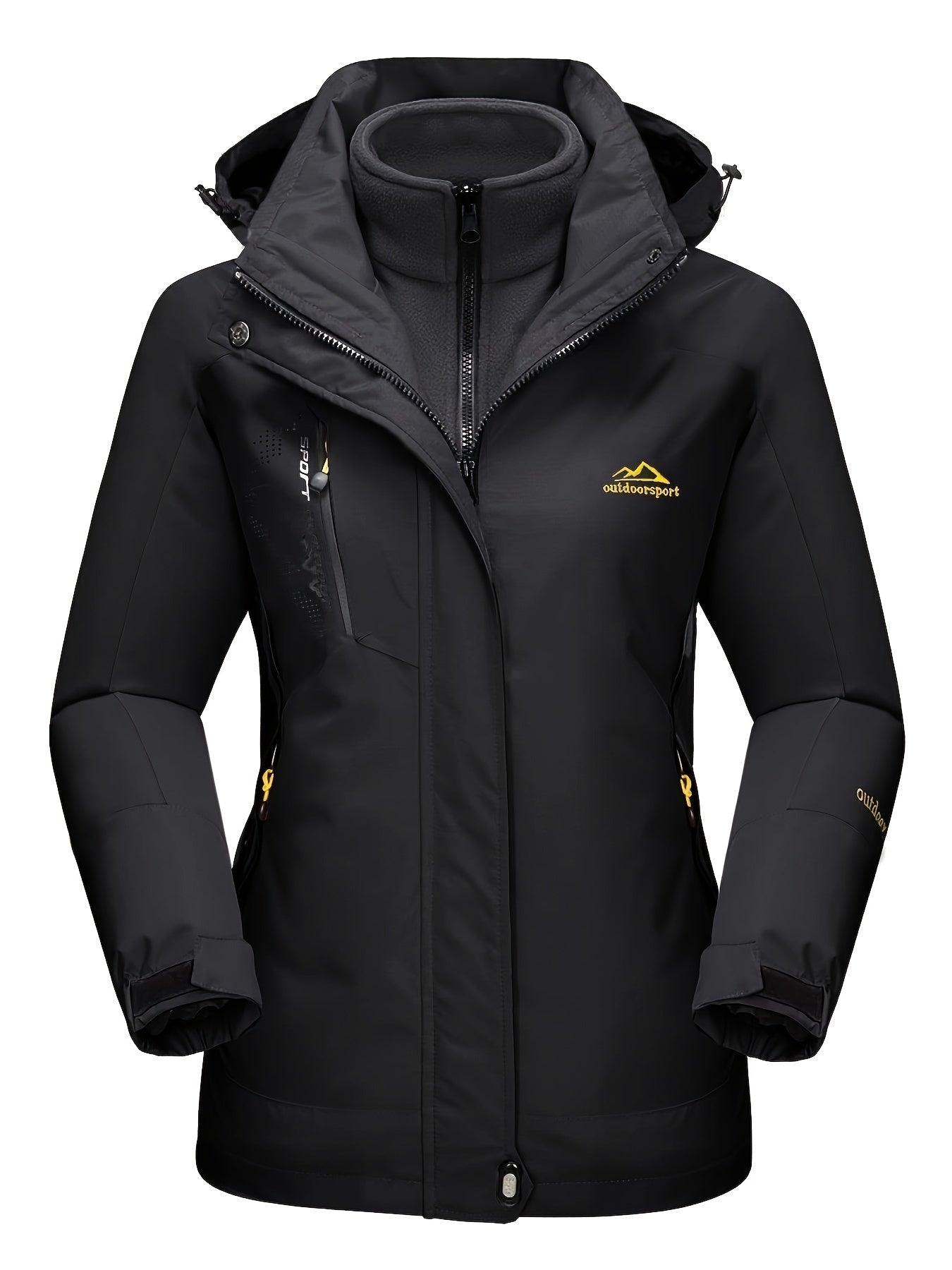 ANNE | 3-IN-1 WATERPROOF FLEECE LINED COAT
