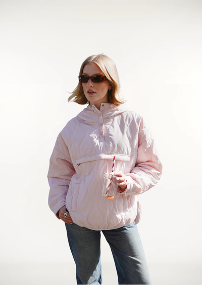 WILLOW | QUILTED WATER REPELLENT HOODED JACKET