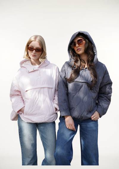 WILLOW | QUILTED WATER REPELLENT HOODED JACKET