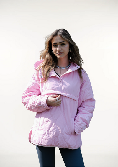 WILLOW | QUILTED WATER REPELLENT HOODED JACKET