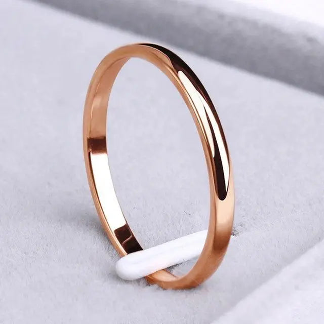 Emma™ | Simple ring made of gold and silver