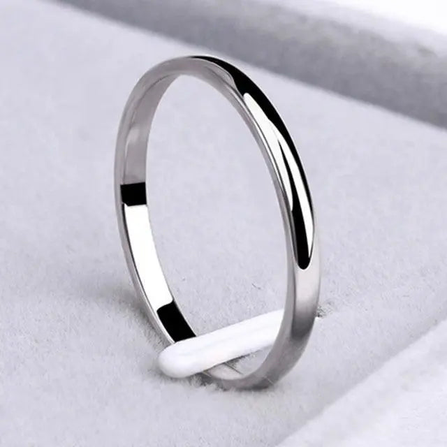Emma™ | Simple ring made of gold and silver