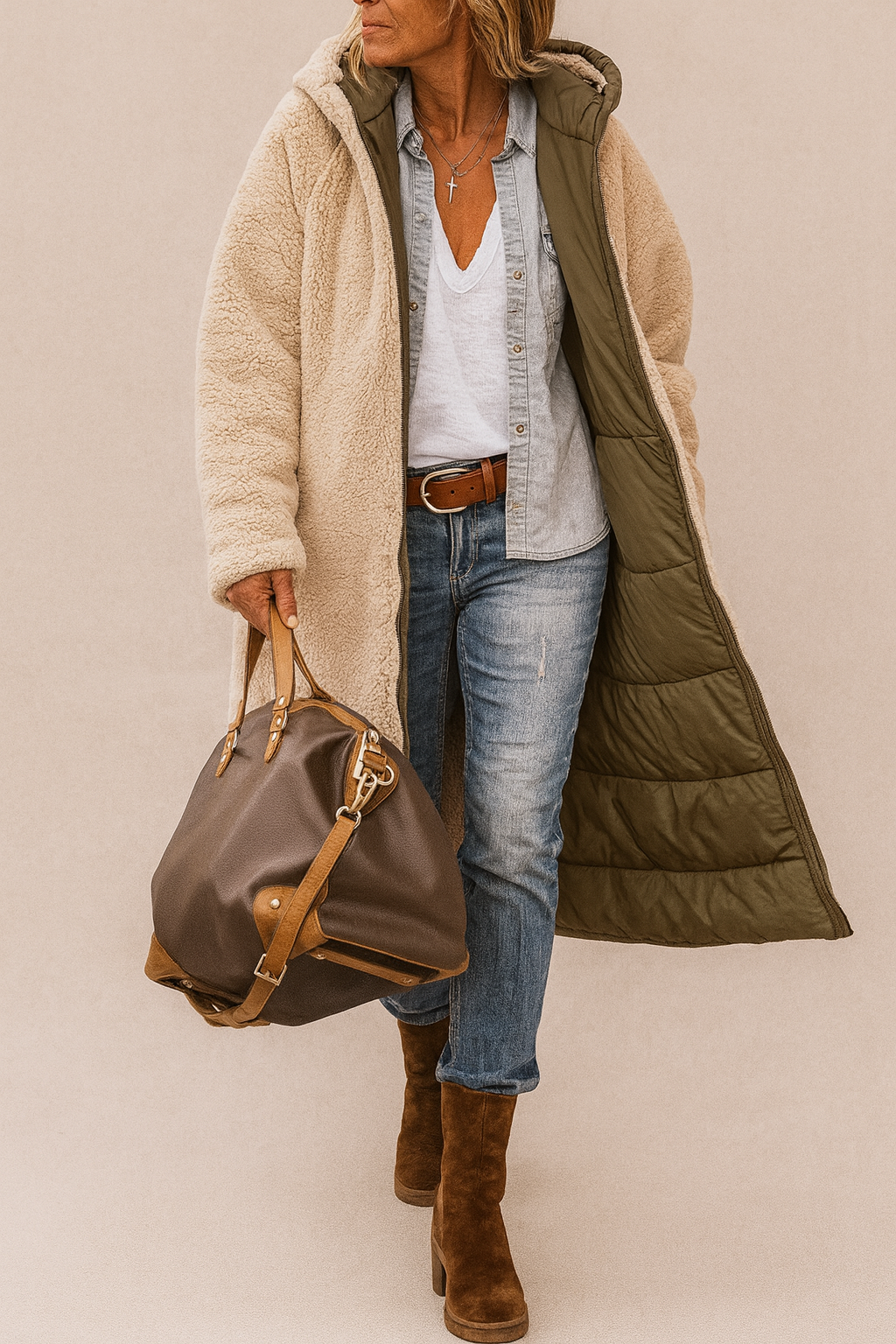 SASHA™ | ELEGANT REVERSIBLE COAT