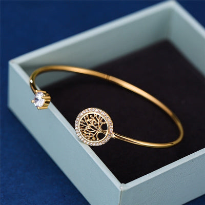Emma™ | Adjustable Tree of Life Bracelet