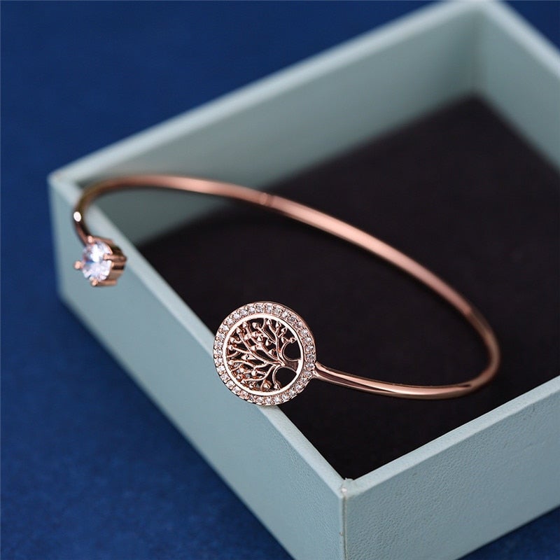 Emma™ | Adjustable Tree of Life Bracelet