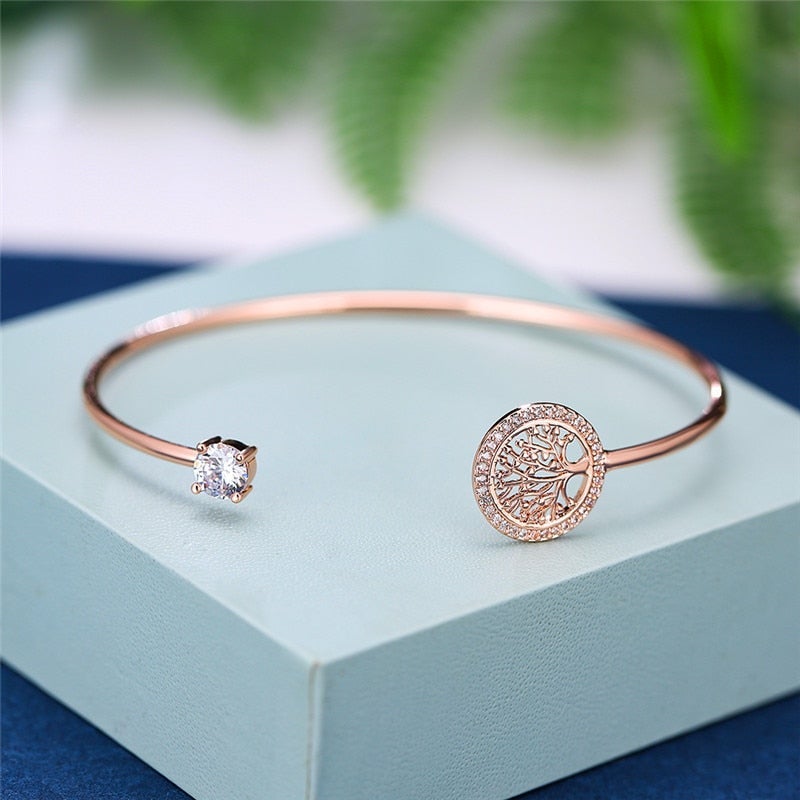Emma™ | Adjustable Tree of Life Bracelet