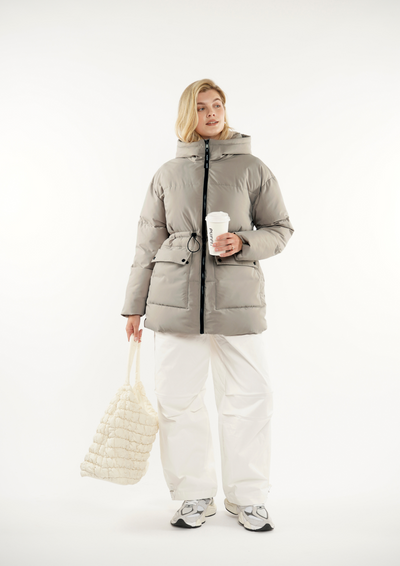 EVA | HOODED PUFFER JACKET SPLASHPROOF