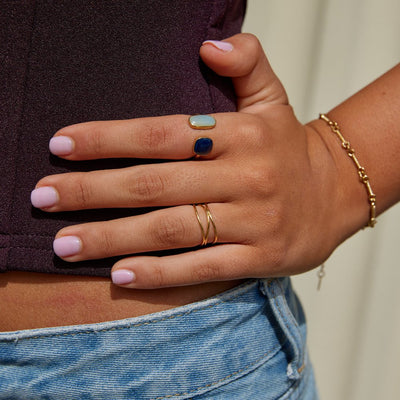 Emma™ | Unique wrapped ring