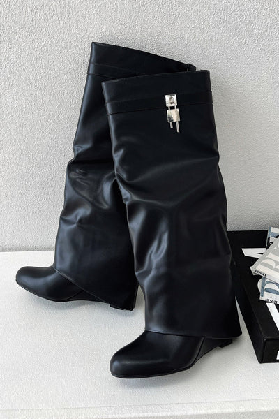 Isabelle™ Women's Black Knee-High Boots