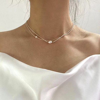 Emma™ | Coastal Charm Pearl Necklace