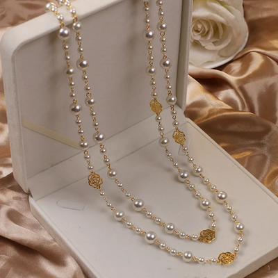 Emma™ | Necklace with Pearl in Gold