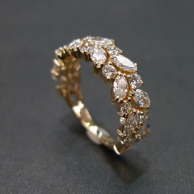Emma™ | Bright Gold Ring