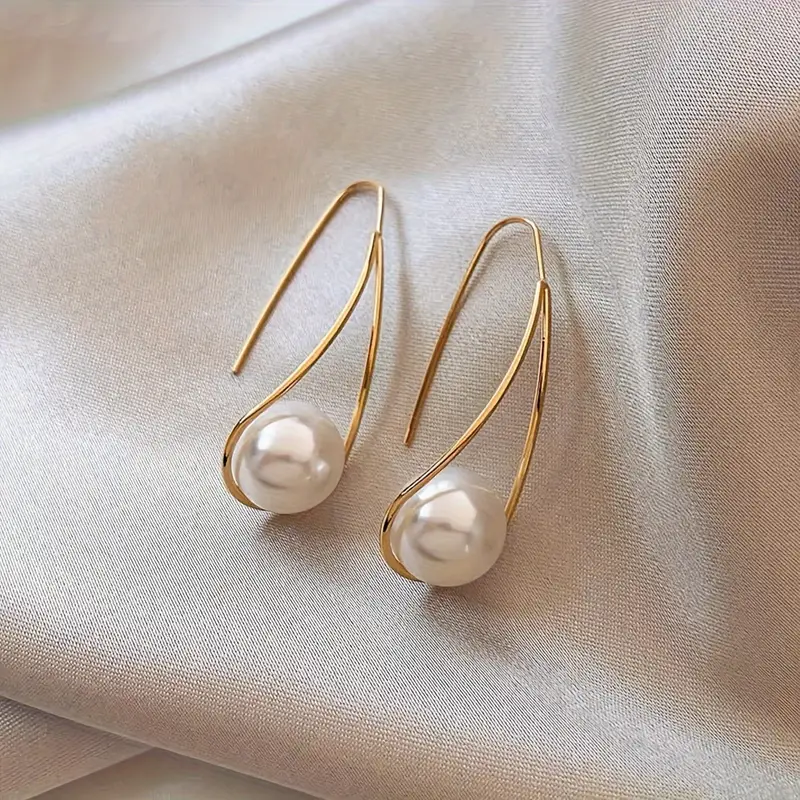 Emma™ | Gold Hanging Earrings
