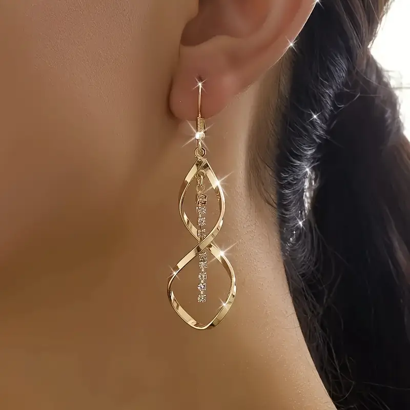 Emma™ | Gold Spiral Earrings