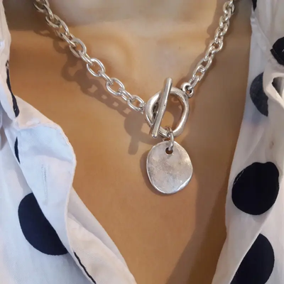 Emma™ | Necklace with a gold-plated chain