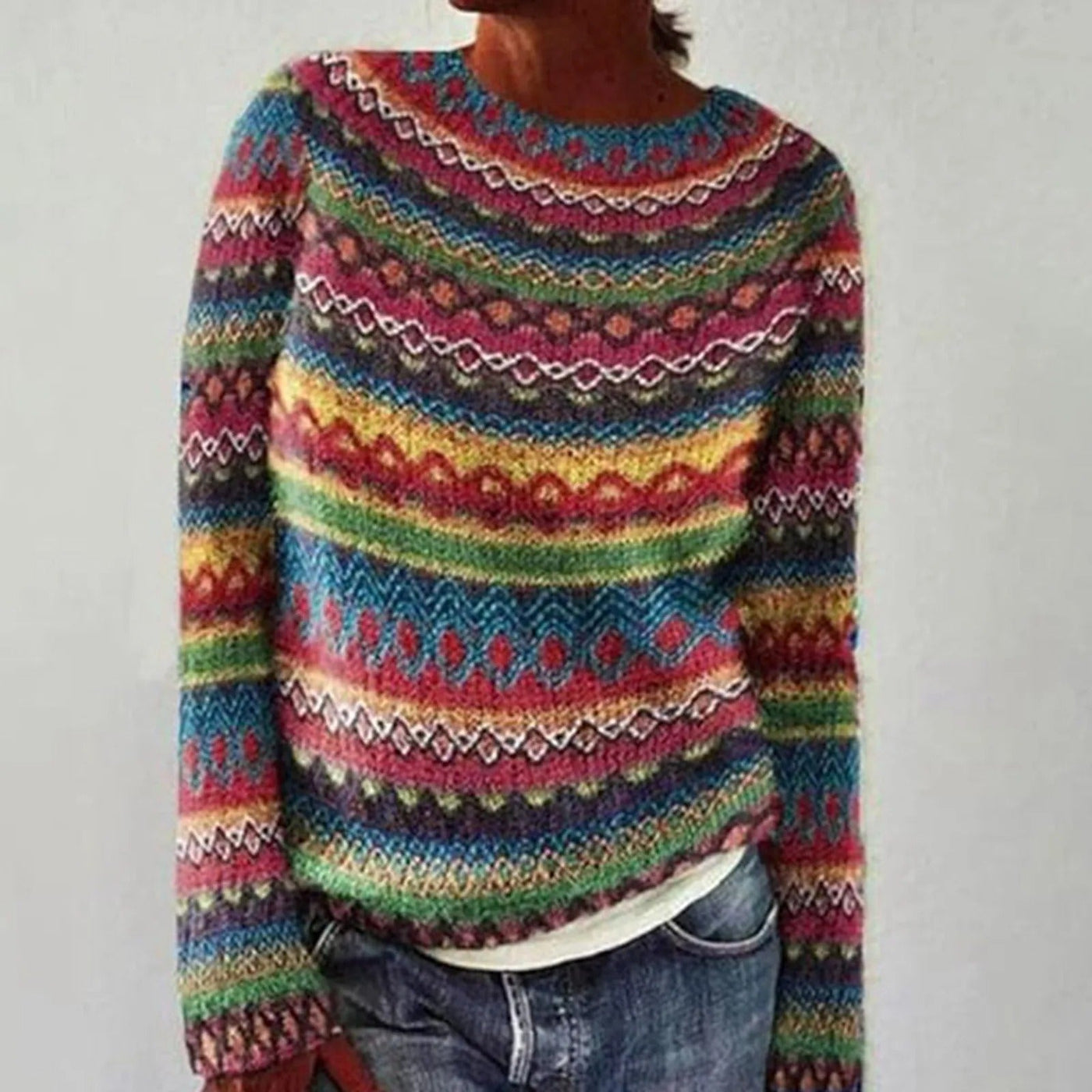 Jose | Retro Winter Sweater