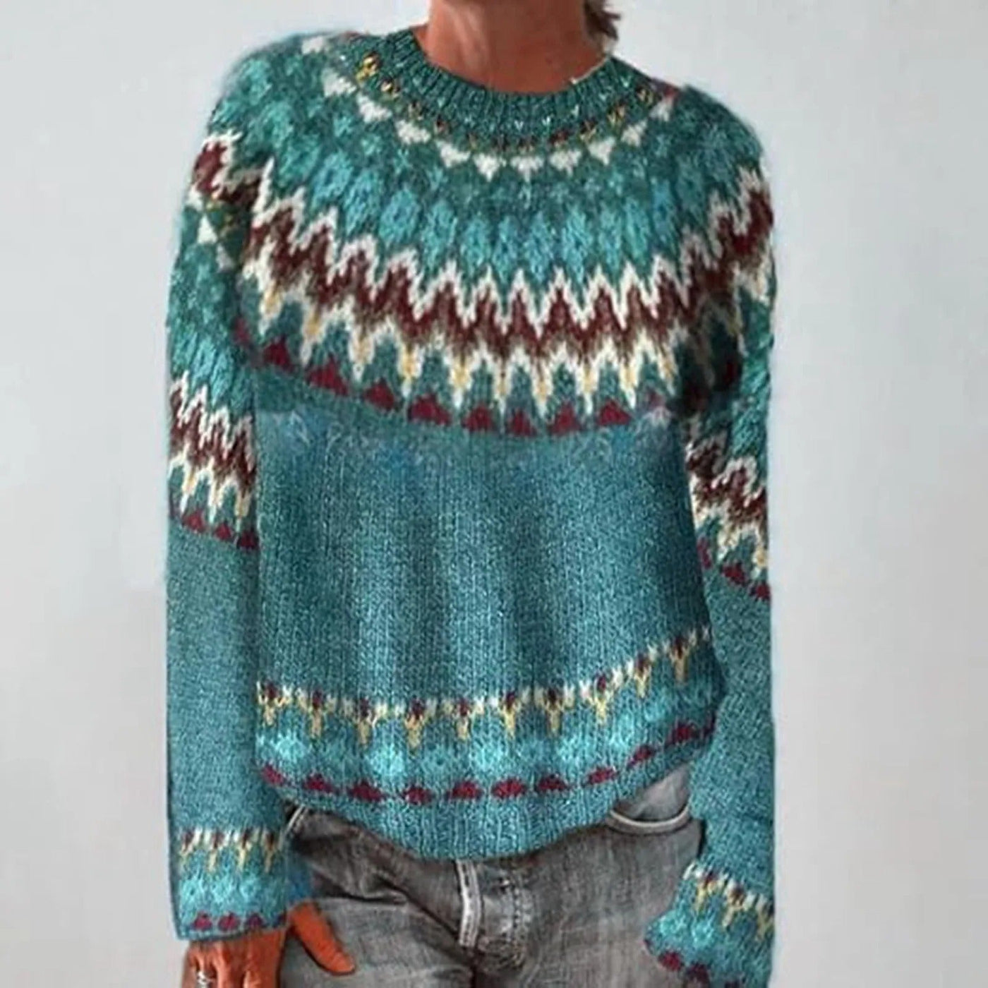 Anna | Retro Winter Sweater