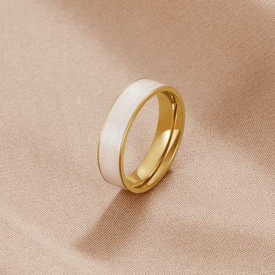 Maria™ | White Ring Band