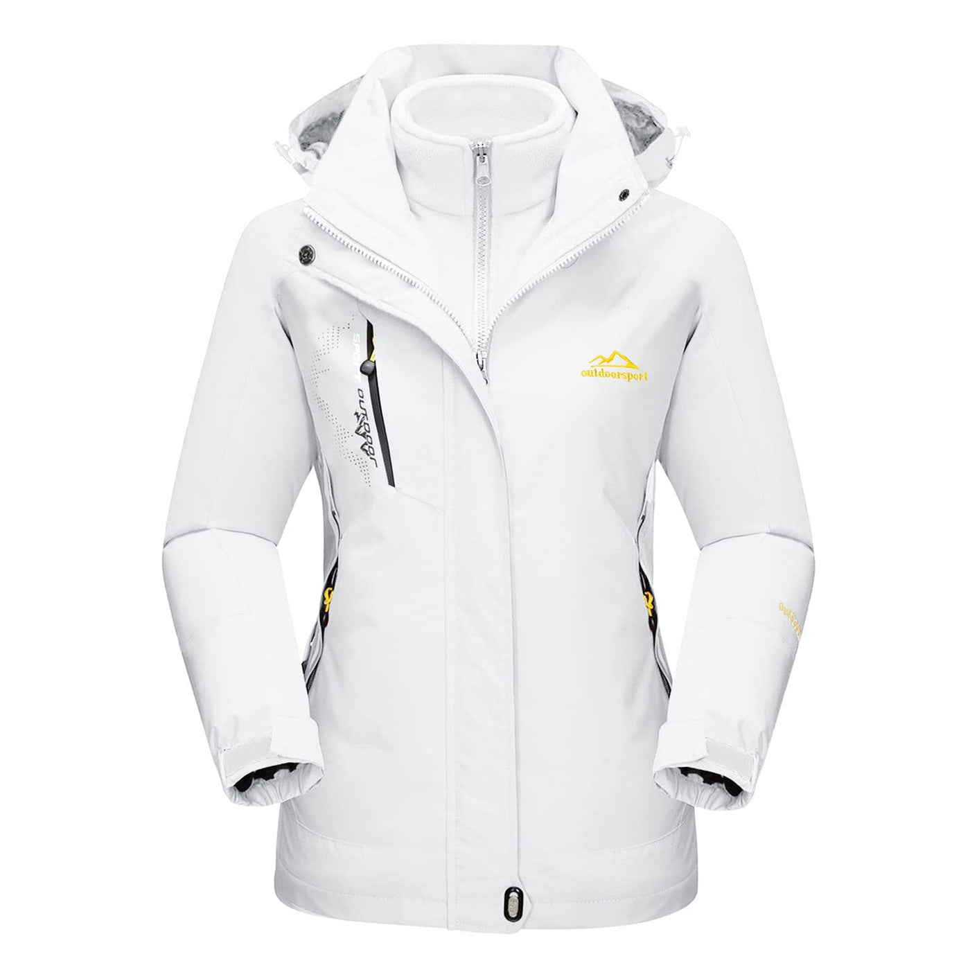 ANNE | 3-IN-1 WATERPROOF FLEECE LINED COAT
